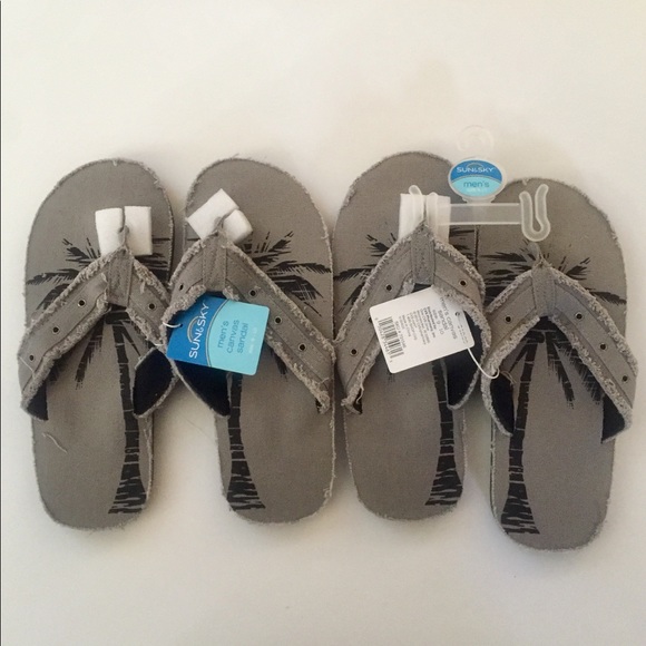 Double pack men’s flip flops - Picture 7 of 7